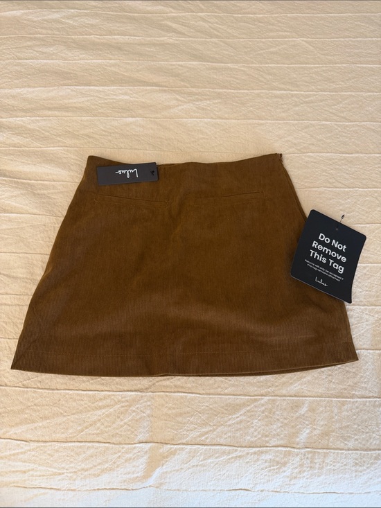 Lulus Dresses & Skirts - Lulu's Chocolate Brown Corduroy Mini Skirt